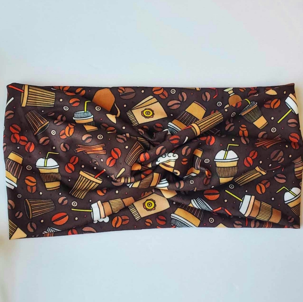Headband twist coffee